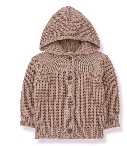 1+ IN THE FAMILY HOODED JACKET (6M-24M)