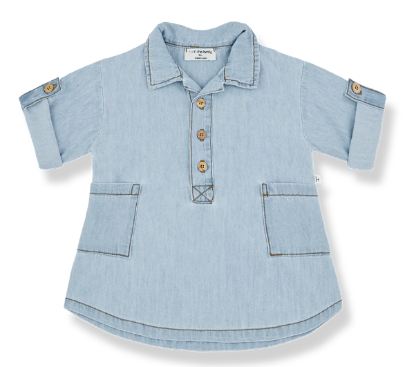 1+ IN THE FAMILY CAMILA LS DRESS (18M-48M)