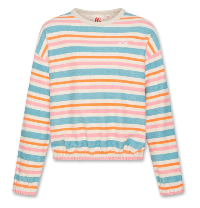 AO76 MAFE STRIPED SWEATER (10-16Y)