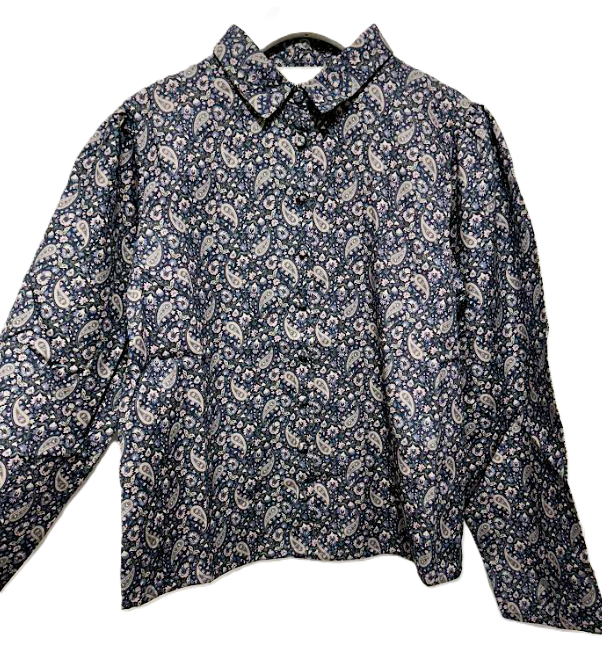 ATELIER PARSMEI LS PEPLUM TOP W/HIGH NECK(12-20Y)