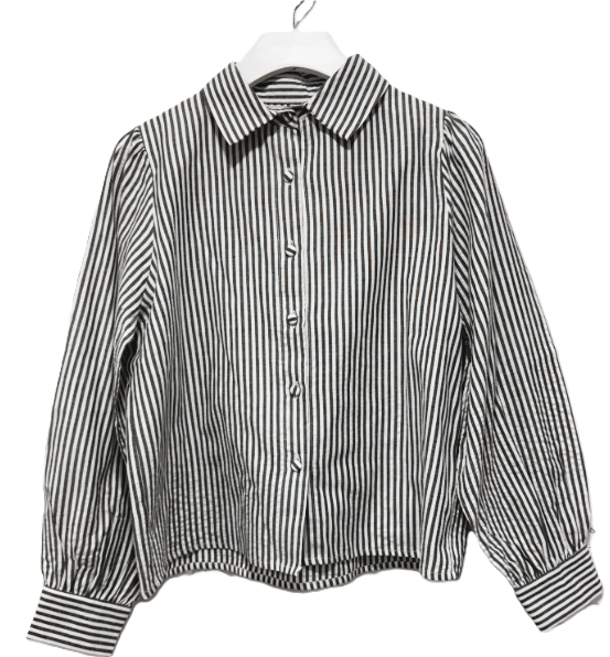 ATELIER PARSMEI LS SCALLLOPED COLLAR SHIRT(12-20Y)