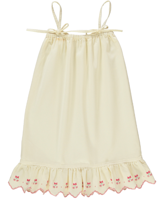 BEBE ORGANIC CERISE DRESS (2-5Y)