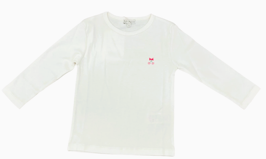 BEBE ORGANIC CERISE TSHIRT (6-12Y)