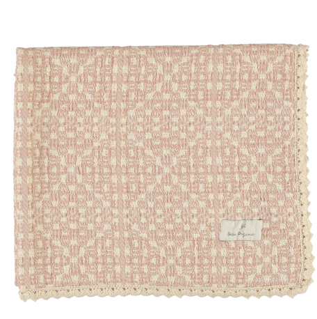BEBE ORGANIC CROCHET BLANKET (OS)