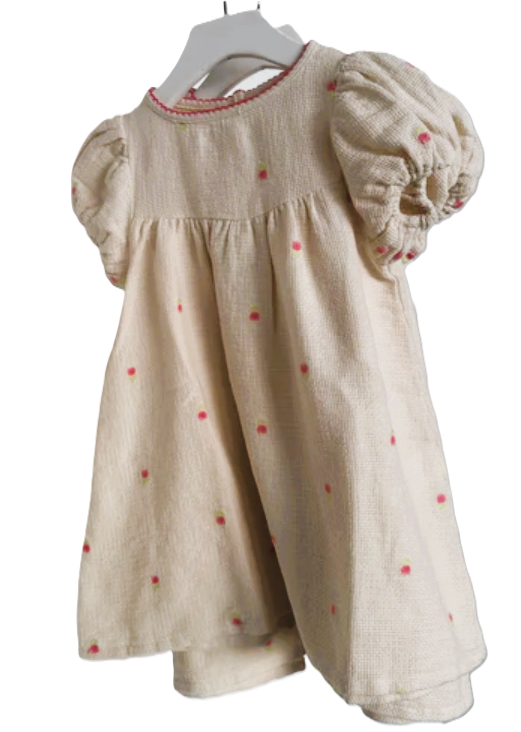 BEBE ORGANIC DELILAH SIGNATURE DRESS(2-5Y)