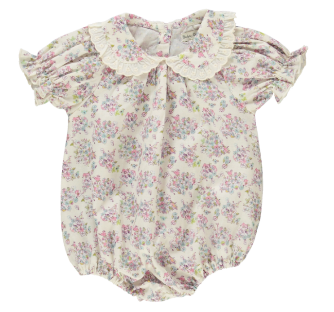 BEBE ORGANIC RUBY ROMPER (6M-24M)