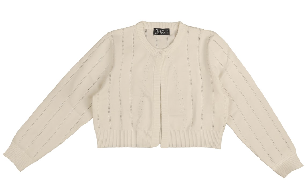 BELATI POINTELLE SINGLE BUTTON CARDIGAN(2-22Y)