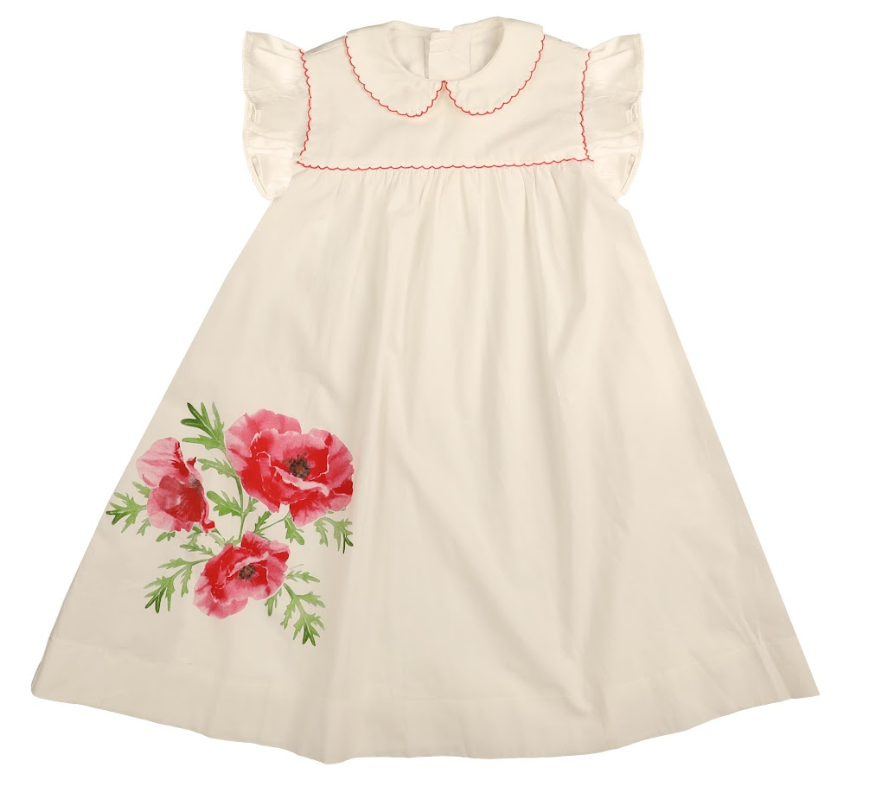 BELATI SS SPECIAL STITCH POPPY DRESS (2-4Y)