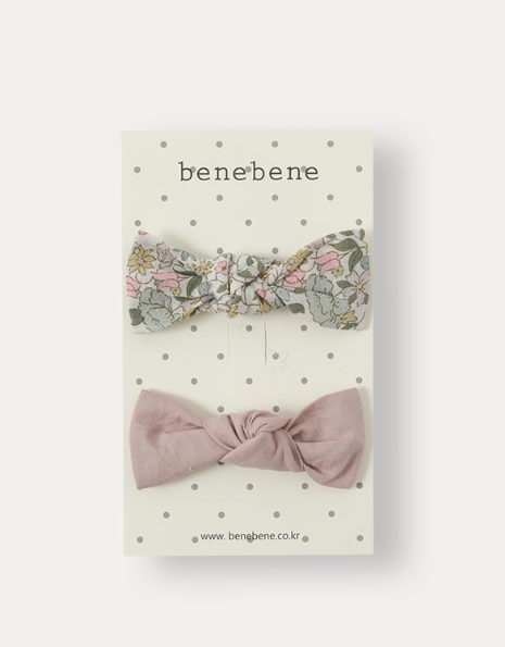 BENE BENE RILEY RIBBON HAIR CLIP SET (OS0