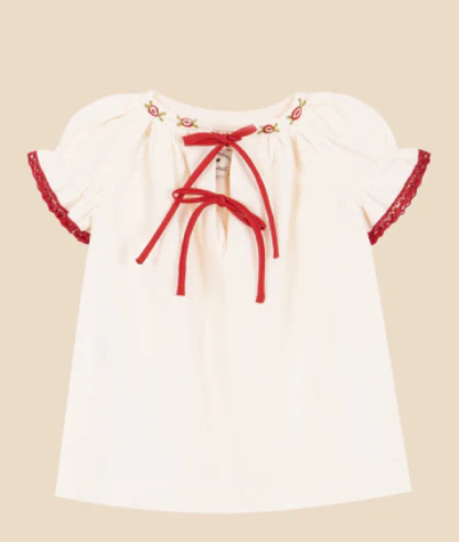 BIRINIT PETIT EMBROIDERED DRESS (3-8Y)