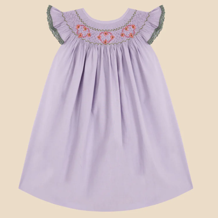 BIRINIT PETIT LILLY SMOCKED DRESS (3-12Y)