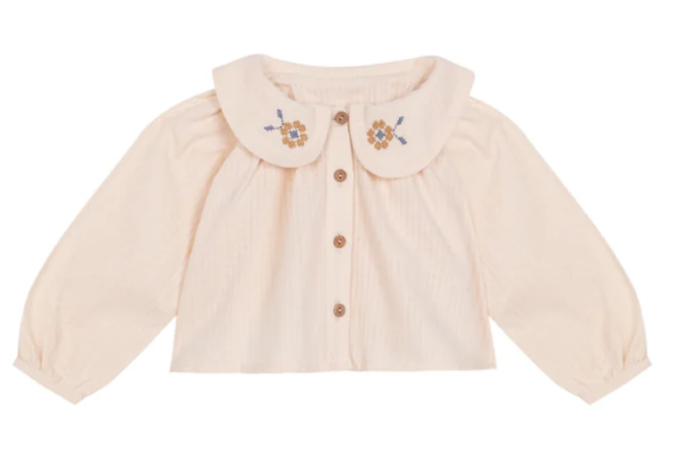 BIRINIT PETIT PETERPAN COLLAR SHIRT(6M-2Y)