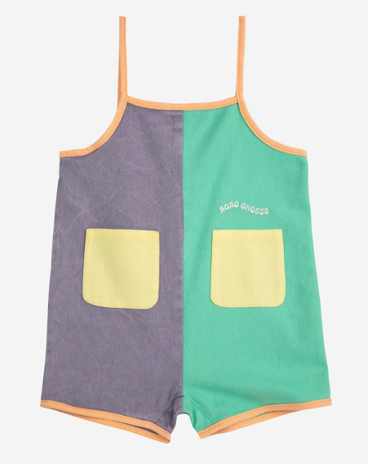 BOBO CHOSES COLORBLOCK PLAYSUIT(9M-24M)