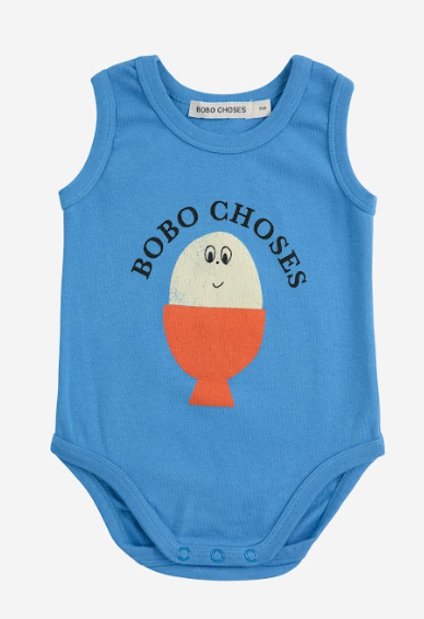 BOBO CHOSES EGG TANK BODYSUIT(6M-24M)