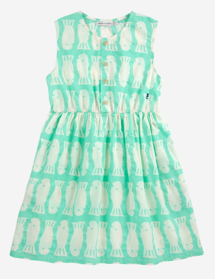 BOBO CHOSES LUCKY FISH SS DRESS (2-11Y)