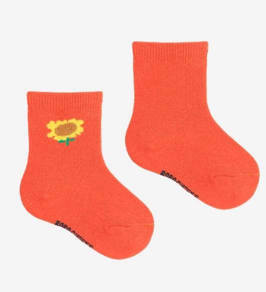 BOBO CHOSES SUNFLOWER SHORT SOCKS (17-22)