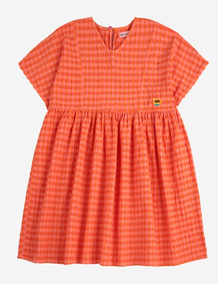 BOBO CHOSES VICHY WOVEN DRESS (2-11Y)