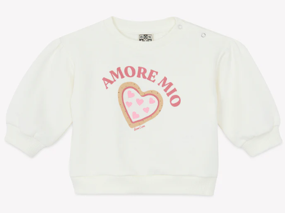 BONTON AMOREMIO SWEATSHIRT (6M-3A)