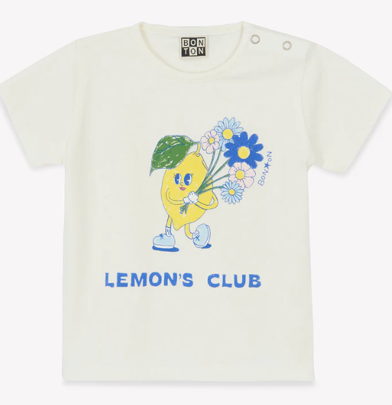 BONTON LEMON CLUB TSHIRT (6M-3A)