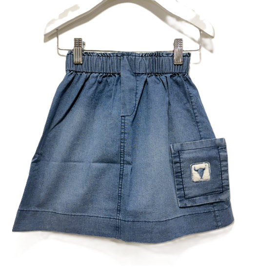 BOOSO DENIM SKIRT (2-11Y)