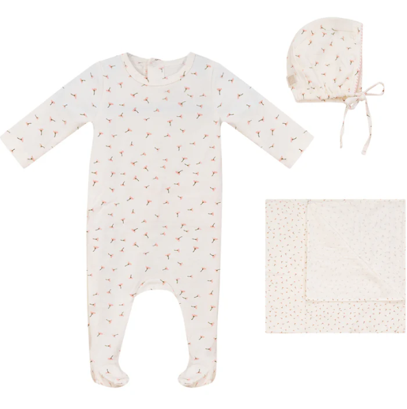 BUBANI FLORAL 3PC SET (1M-6M)