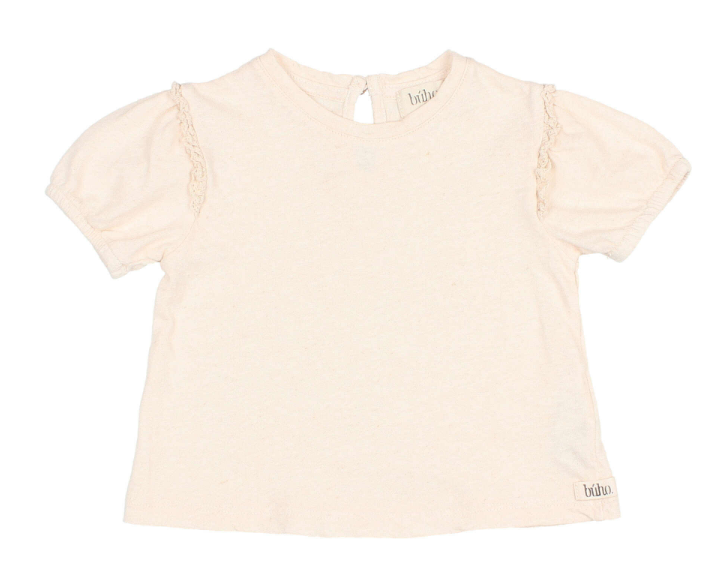BUHO BB LACE LINEN TSHIRT (6M-24M)