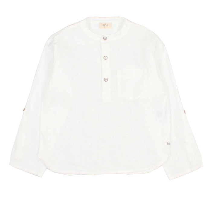 BUHO LINEN KURTA SHIRT (2-10Y)