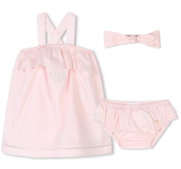 CHLOE DRESS BLOOMER & HEADBAND (6M-18M)