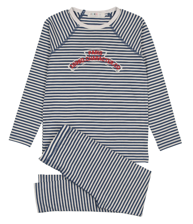 COCO BLANC CREW PAJAMAS (18M-16Y)