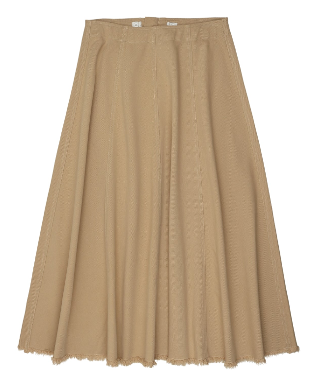 COCO BLANC DENIM PANELED SKIRT (10-20Y)