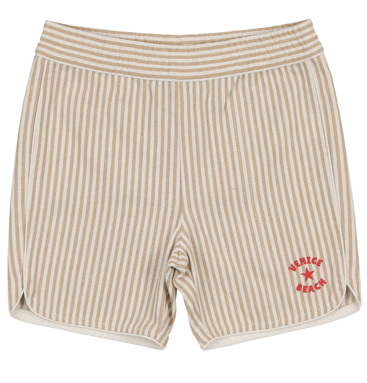 COCO BLANC STRIPED BIKER SHORTS(2-6Y)