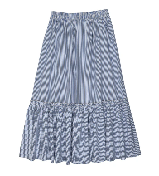 COCO BLANC STRIPED MAXI SKIRT (12-20Y)