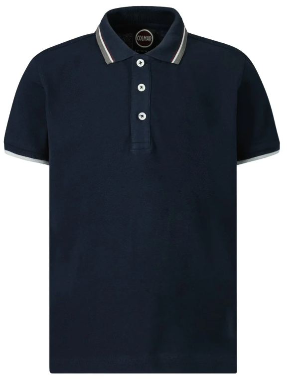 COLMAR STRIPES & LINES SS POLOS TOP (6-12Y)