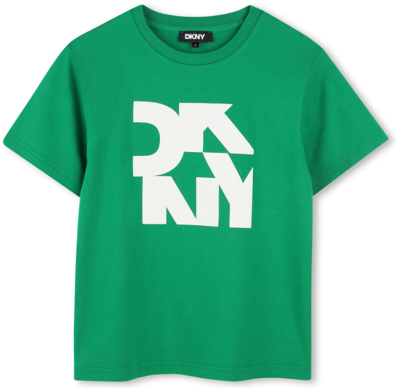 DKNY BOYS LOGO SS TSHIRT (4-8A)