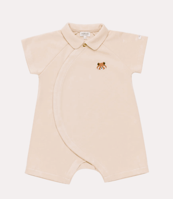 DONSJE ADRIAEN PANDA PLAYSUIT (6M-30M)