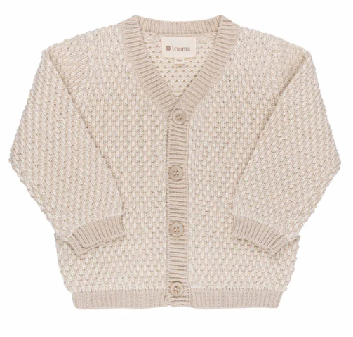 ELY & CO BUBBLE KNIT CARDIGAN (3M-2T)