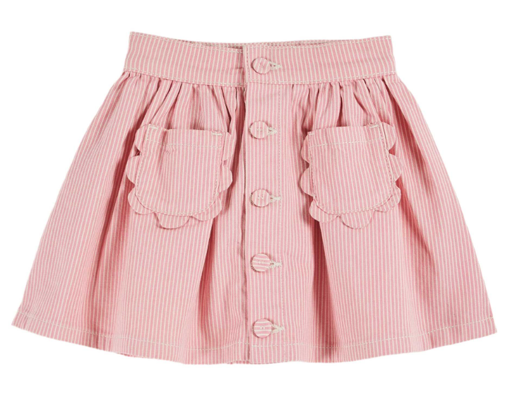 EMILE & IDA POCHES JUPE SKIRT (2-8A)