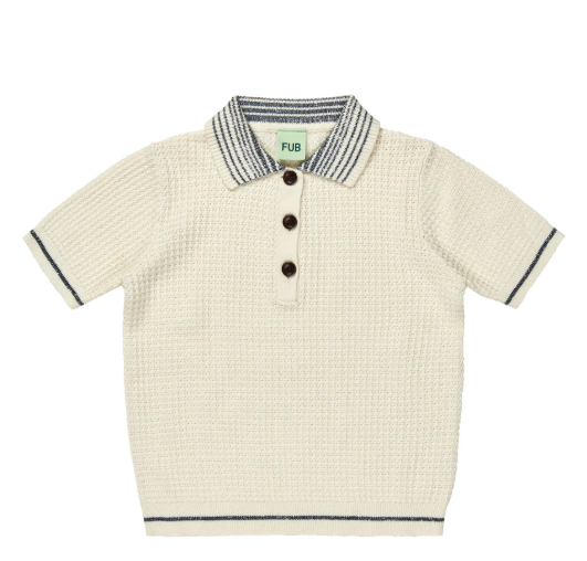 FUB STRUCTURE POLO TOP (2-8Y)