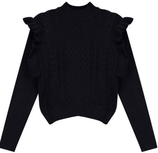 GEM CABLE KNIT TURTLENECK (XS-XL)