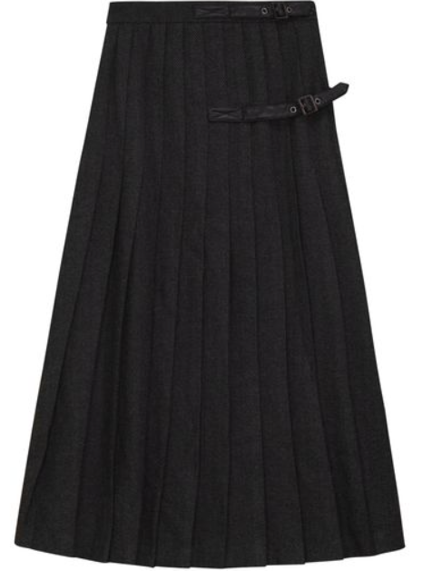 GEM PLEATED SKIRT (XS-XL)