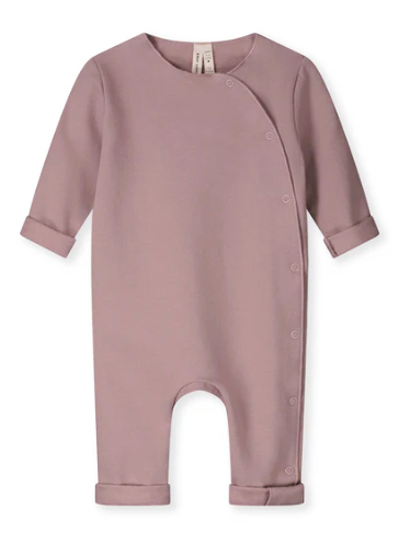 GRAY LABEL BABY SUIT WITH SNAPS (0M-12M)