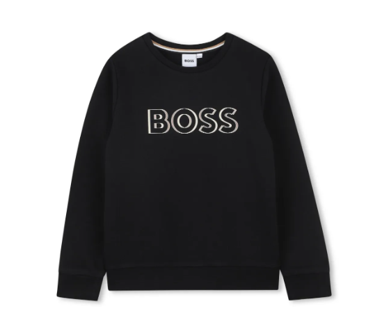 HUGO BOSS EMBOSSED SWEATSHIRT (4-10A)