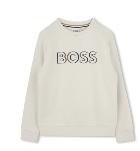 HUGO BOSS EMBOSSED SWEATSHIRT (4-10A)