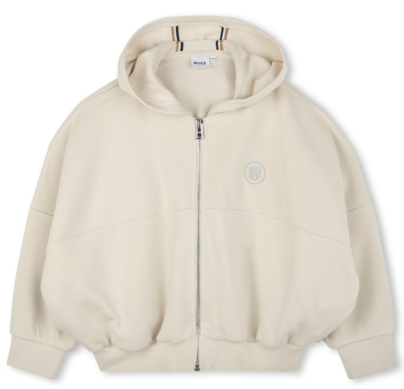 HUGO BOSS HOODED CARDIGAN (8-16A)
