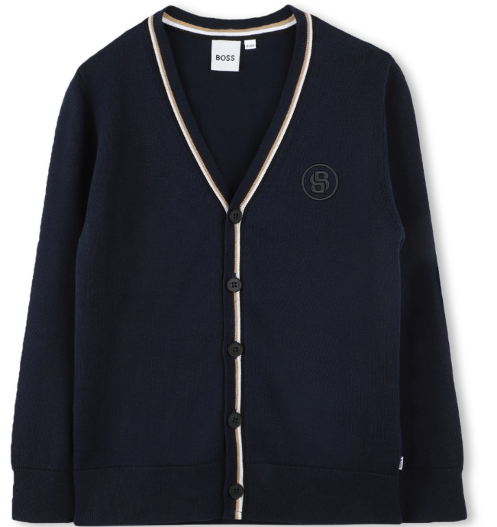 HUGO BOSS KNIT CARDIGAN (4-16A)