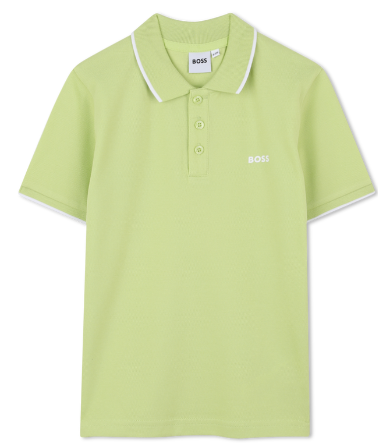 HUGO BOSS SHORT SLEEVE POLO TOP (4-10A)