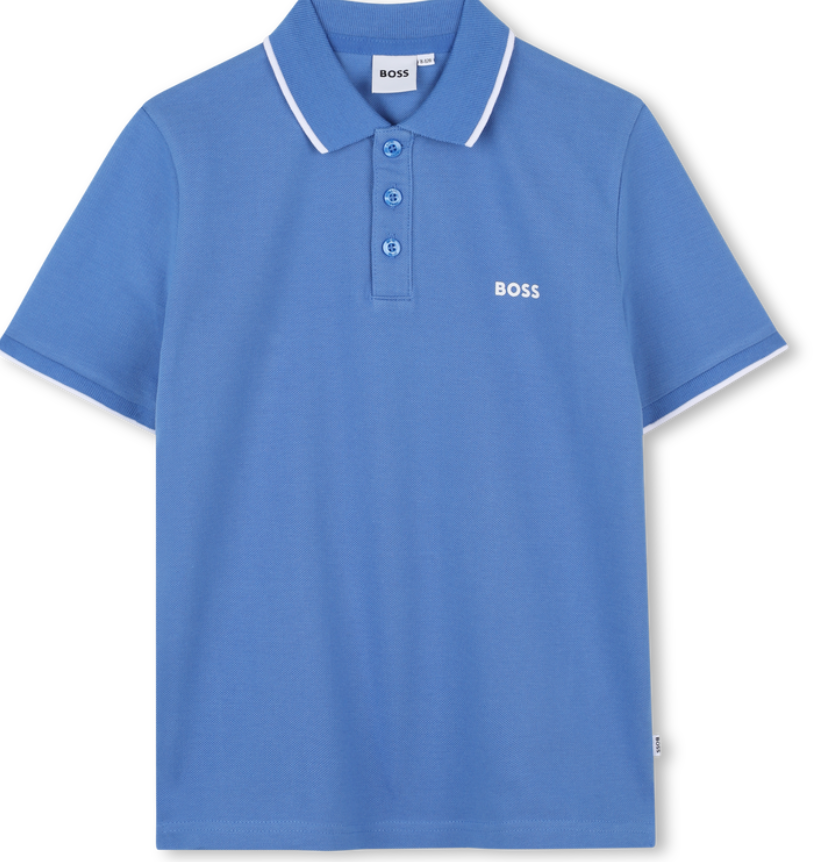 HUGO BOSS SHORT SLEEVE POLO TOP (4-10A)