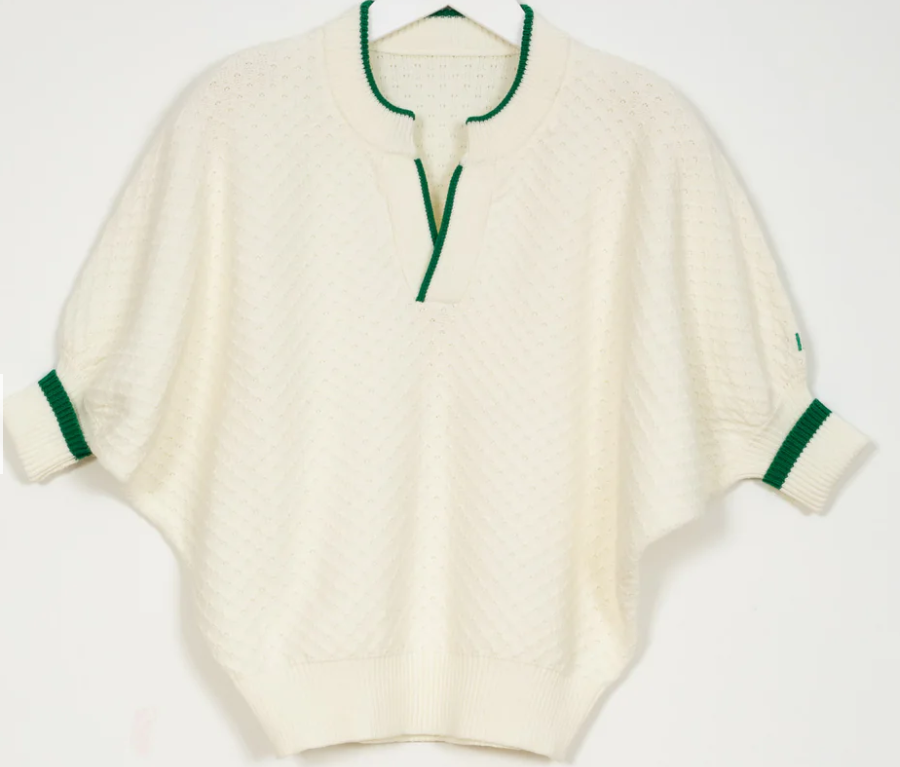 INDEE TUNISIAN COLLAR PULLOVER(10-L)