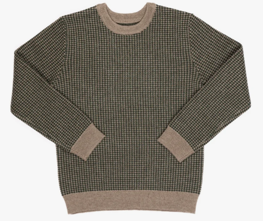 KIPP HOUNDSTOOTH SWEATER (2-14Y)
