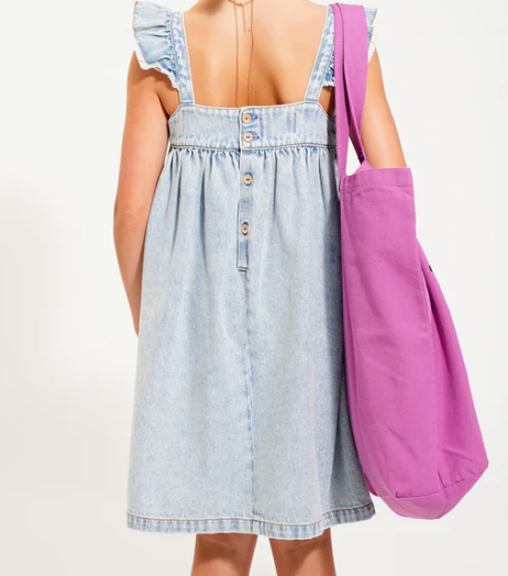 PIUPIUCHICK KNEE LENGTH DRESS (6-10Y)